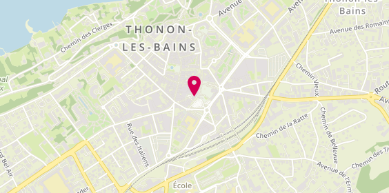 Plan de Sg, 3 place des Arts, 74200 Thonon-les-Bains