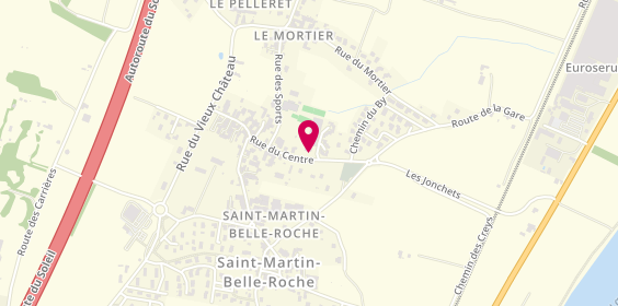 Plan de Crédit Agricole Centre Est, Au Bourg, 71118 Saint-Martin-Belle-Roche