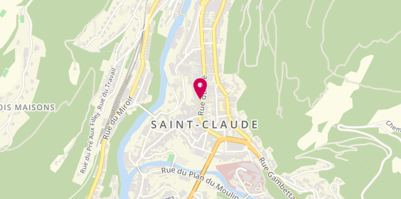 Plan de Agence Groupama Saint Claude, 17 Rue du Pré, 39200 Saint-Claude