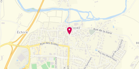 Plan de Crédit Agricole Charente-Maritime Deux-Sèvres, 160 Grand'rue, 79410 Échiré