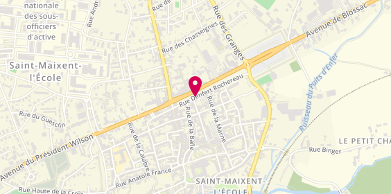 Plan de Sg, 1 Rue Goguet, 79400 Saint-Maixent-l'École