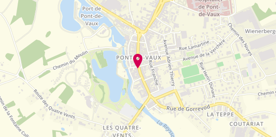 Plan de Bureau 0360, 33 Rue Maréchal de Lattre de Tassigny, 01190 Pont-de-Vaux