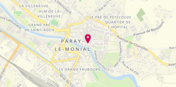 Plan de Banque Populaire, 5 avenue Jean-Paul Ii, 71600 Paray-le-Monial