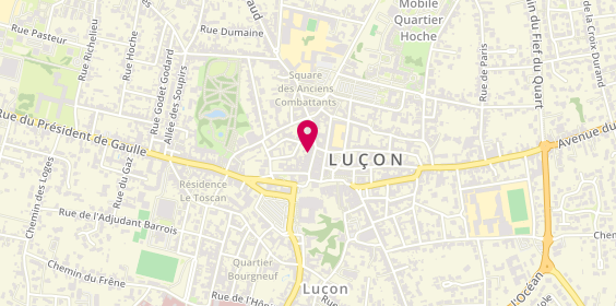 Plan de Lucon, 15 Rue Georges Clemenceau, 85400 Luçon