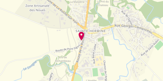 Plan de Crédit Agricole, 24 Route de la Rochelle, 85210 Sainte-Hermine
