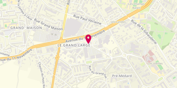 Plan de Banque Populaire Val de France, 60 avenue du 11 Novembre, 86000 Poitiers