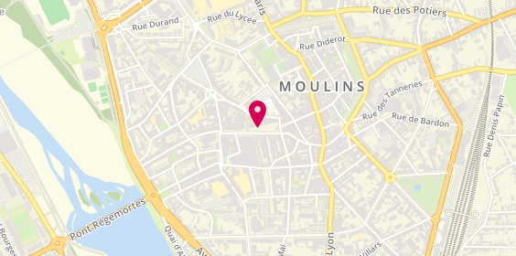 Plan de Moulins Place d'Allier, 44-46
Pl. d'Allier, 03000 Moulins