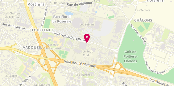 Plan de Caisse Locale de Credit Agricole, 18 Rue Salvador Allende, 86000 Poitiers