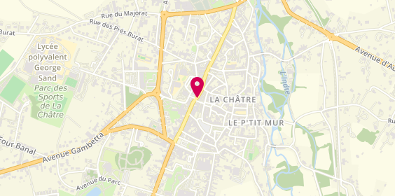 Plan de CCF, 135 Rue Nationale, 36400 La Châtre