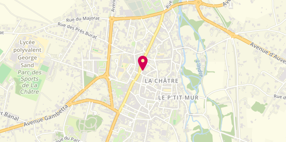 Plan de BNP Paribas - la Chatre, 1 place Laisnel de la Salle, 36400 La Châtre