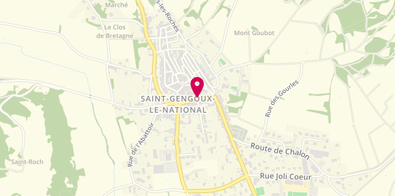 Plan de Groupama, Promenade, 71460 Saint-Gengoux-le-National