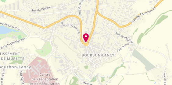 Plan de BNP Paribas - Bourbon Lancy, 3 place de la République, 71140 Bourbon-Lancy