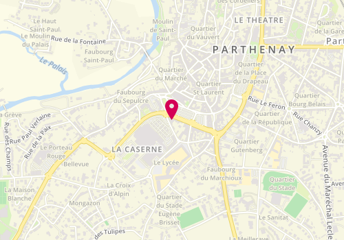 Plan de Cic, 49 Avenue du 114e Regiment d'Infanterie, 79205 Parthenay