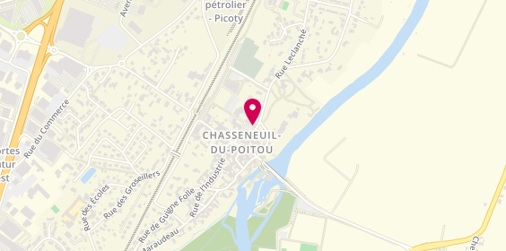 Plan de Credit Agricole Chasseneuil-Du-Poitou, place du Centre, 86360 Chasseneuil-du-Poitou