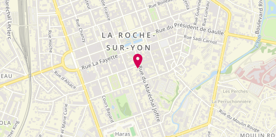 Plan de Crédit Mutuel, 28 Rue du Maréchal Joffre, 85000 La Roche-sur-Yon