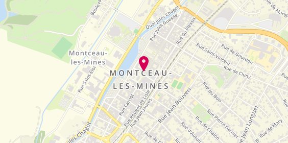 Plan de Sg, 14 Rue Carnot, 71300 Montceau-les-Mines