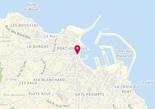 Plan de Caisse de Crédit Mutuel de l'Ile d'yeu, 35 Quai Carnot, 85350 L'Île-d'Yeu