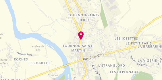 Plan de Crédit Agricole Centre Ouest, 38 Mairie, 36220 Tournon-Saint-Martin