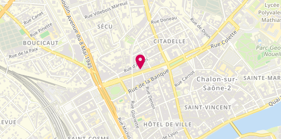 Plan de Sg, 18 Boulevard de la République, 71100 Chalon-sur-Saône