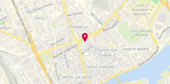 Plan de Banque Populaire, 22 place Général de Gaulle, 71100 Chalon-sur-Saône