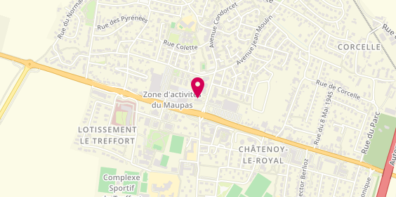Plan de Crédit Mutuel, 38 avenue Condorcet, 71880 Châtenoy-le-Royal