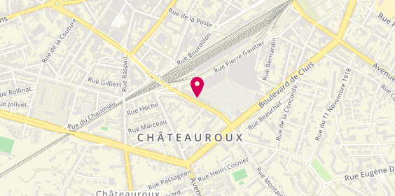 Plan de Caisse d'Epargne, 53 avenue Charles de Gaulle, 36000 Châteauroux