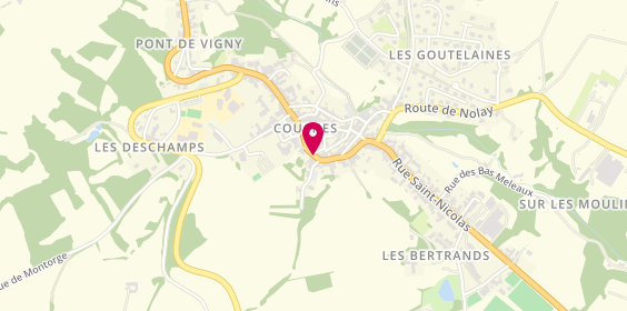 Plan de Bureau 0270, 2 Rue Saint-Georges, 71490 Couches