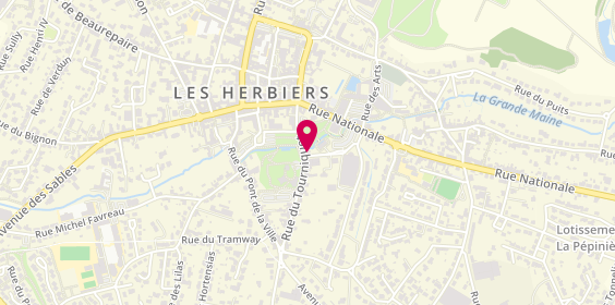 Plan de Agence Les Herbiers, 7 Rue du Tourniquet, 85500 Les Herbiers