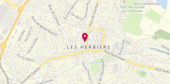 Plan de LCL, 39 Grande Rue, 85500 Les Herbiers