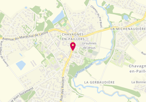 Plan de Crédit Mutuel, 139 Rue du Général de Gaulle, 85250 Chavagnes-en-Paillers