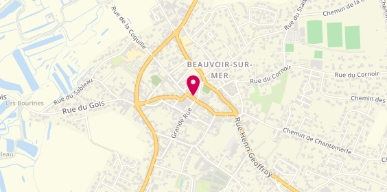 Plan de Agence Beauvoir Sur Mer, 15 Grand Place, 85230 Beauvoir-sur-Mer