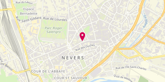 Plan de Sg, 24 Rue Saint-Martin, 58000 Nevers