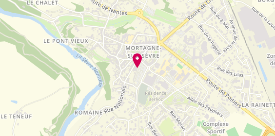 Plan de Crédit Mutuel, 9 Place de la Roseraie, 85290 Mortagne-sur-Sèvre