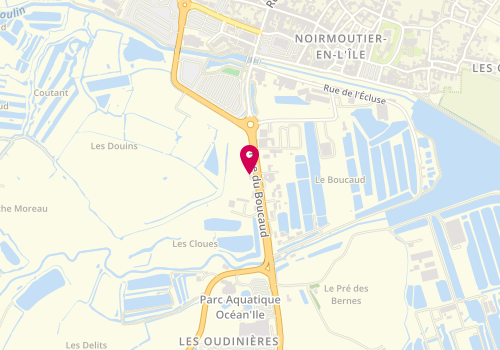 Plan de Crédit Mutuel, 15 Rue du Boucaud, 85330 Noirmoutier-en-l'Île