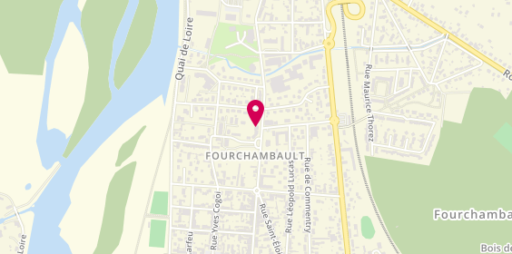 Plan de Fourchambault, 65 Rue Gambetta, 58600 Fourchambault