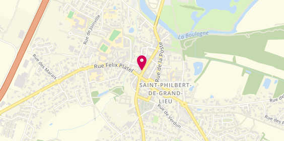Plan de Agence Saint Philbert de Grand Lieu, 36 Rue de l'Hôtel de Ville, 44310 Saint-Philbert-de-Grand-Lieu