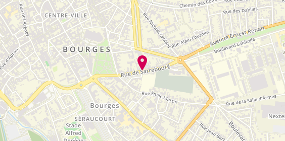 Plan de 100 % Habitat, 39 Rue de Sarrebourg, 18000 Bourges