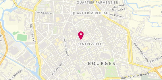 Plan de Banque Populaire, 16 Rue Moyenne, 18000 Bourges