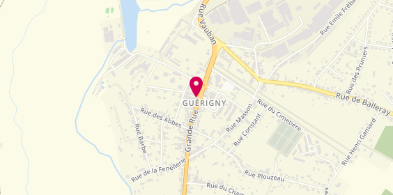 Plan de Guerigny, 18 Grande Rue, 58130 Guérigny