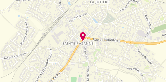 Plan de Agence de Sainte Pazanne, 21 place de Retz, 44680 Sainte-Pazanne
