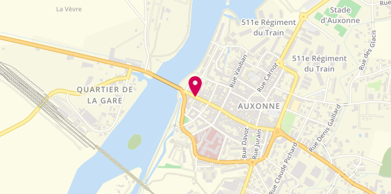 Plan de Groupama Grand Est, 11 Rue Thiers, 21130 Auxonne