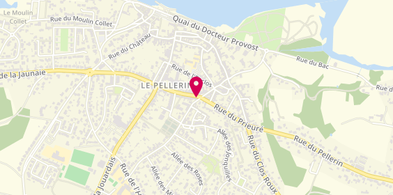 Plan de Agence le Pellerin, 1 Rue du Clos Grille, 44640 Le Pellerin