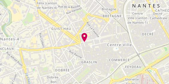 Plan de Nantes Graslin, 27 Rue du Calvaire, 44000 Nantes