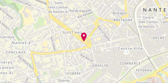 Plan de Banque Populaire Grand Ouest, 5 Boulevard Gabriel Guist'Hau, 44000 Nantes