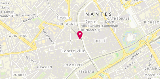 Plan de Banque Populaire Grand Ouest, 1 Rue de Feltre, 44000 Nantes