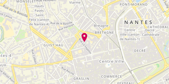 Plan de Banque de France, 14 Rue la Fayette, 44007 Nantes