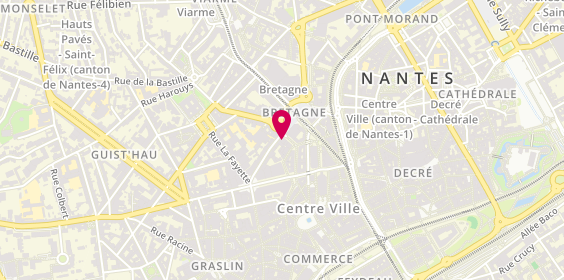 Plan de Cic, 5 Rue Pierre Chéreau, 44000 Nantes