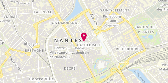 Plan de Agence et Bureaux, 2 place Saint-Pierre, 44000 Nantes