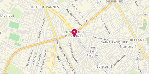 Plan de LCL Banque et assurance, 169 Rue des Hauts Pavés, 44000 Nantes