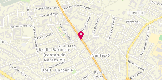 Plan de Agence Longchamp A Nantes, 103 Boulevard Robert Schuman, 44300 Nantes